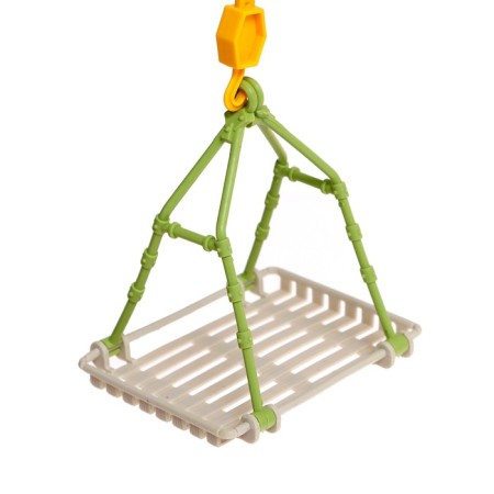 Set of game "Construction", crane and special equipment-5