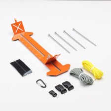 A machine for weaving products from a paracord, 33 cm