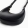 Women's bag made of artificial leather, 22x23x6 cm, black