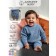 Sweater Knitted Children's Amarobaby Pure Love Buddy, height 74 cm, blue color