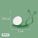 Fastards for climbing plants, wall, self -adhesive, “snail”, d = 10 mm, Greengo