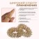 Fingers massages, d = 3 × 0.8 cm, 2 pcs, golden color