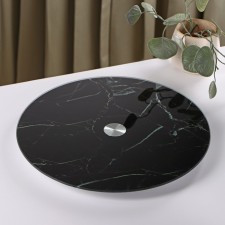 Glass stand for the cake rotating shares 