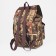 Tourist backpack, 55 liters, cord department, 4 outer pockets, ZFTS, brown color/camouflage