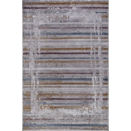 Rectangular carpet Karmen Hali Quantum, size 195x400 cm, color Grey/Grey