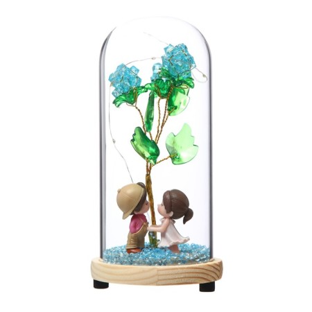 Nightlight "Kiss" LED from batteries 3xlr44 10x10x21 cm Risalux-6