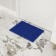 Coating carpet bristle without the base "grass", 40 × 53 cm, blue color