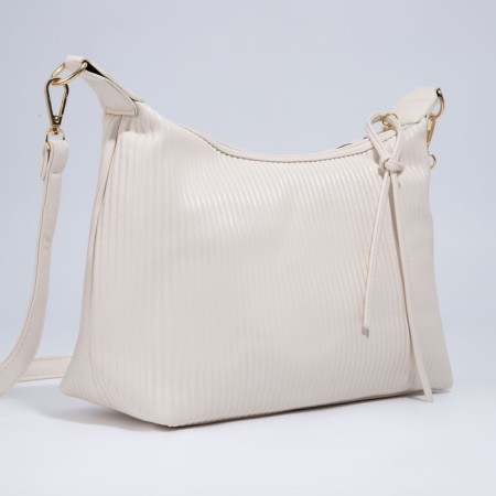 Lightning bag, beige color-4