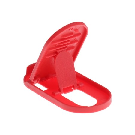 Luazon phone stand, folding, oval, adjustable height, red-2