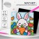 Diamond mosaic Magnet for children "Bunny"