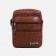 Male bag, brown color