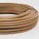 Artificial Roatan Smooth 7 mm 100 m half a pipe (beige)