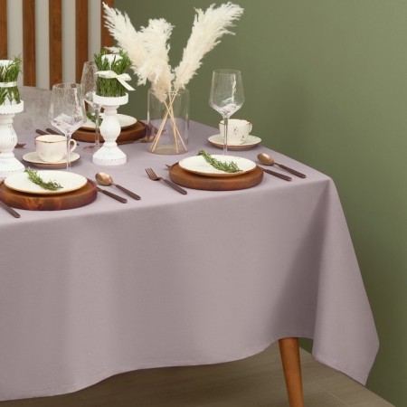 Tables Ethel Kitchen 150x110 cm, lilac color, 100% cotton, sarzha 220 g/m2-1