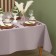 Tables Ethel Kitchen 150x110 cm, lilac color, 100% cotton, sarzha 220 g/m2