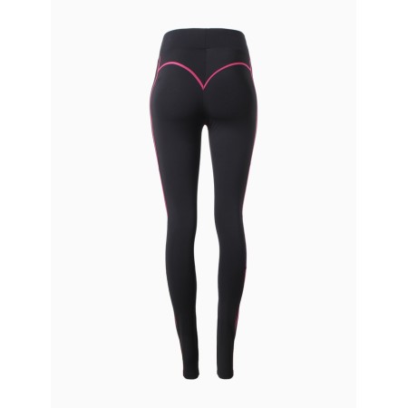 Women's legins with minaku grid, black color, rr 46-9
