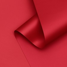 Flower film tinted, matte, ruby, 0.5 x 10 m, 65 μm