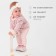 Knitted crumb costu I Leo Baby Height 86-92 cm, pink