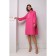 Dress shirt female looklikecat, size 52, pink color
