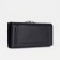 Women's wallet on magnets, black color