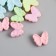 Busina for creativity Plastic "Butterfly. Purvalum Gloss" mix 0.8x2.3x2 cm