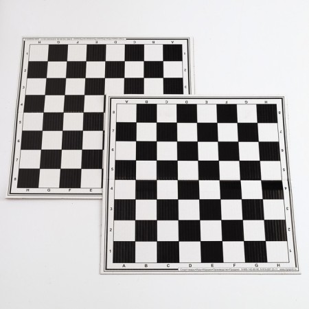 Board game 3 in 1 "On the road": chess, dominoes, checkers (2 boards from cardboard 29x29 cm)-3