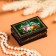 Casket "Flowers", 6 × 9 cm, lacquer miniature