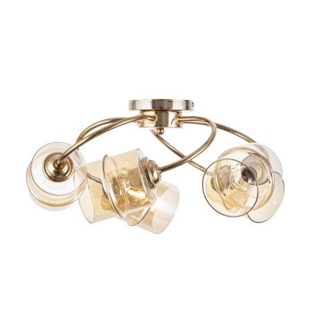 Fox chandelier 5he27 40W gold 58x58x27 cm-4