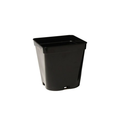 Pot for seedlings, 3 l, d = 16 cm, h = 16 cm, black, greengo-5