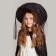 Carnival set "Stylish Witch": hat, cloak, hairpins 3 pcs.