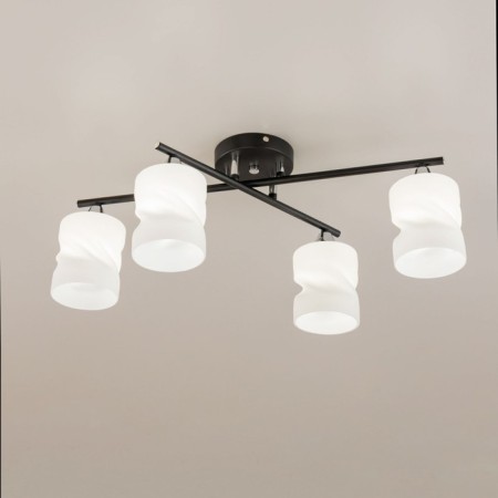 Ceiling chandelier "NILS" E27 4x60 watts-1
