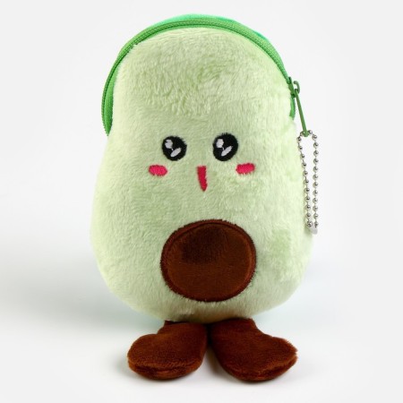 Soft wallet "Avocado" on a key fob, 18 cm, species mix