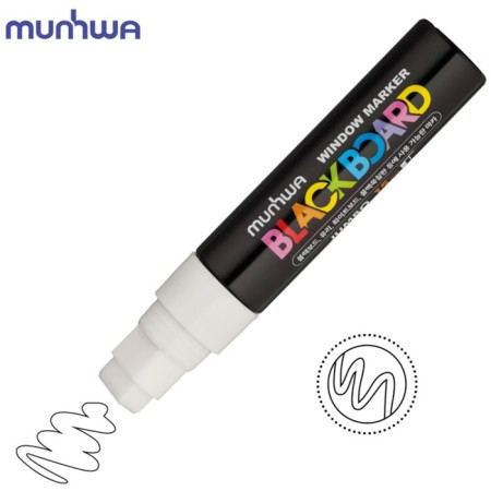 Cretaceous Munhwa "Black Board Jumbo" White, 15mm, water base-1