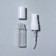 A bottle for storage, with a sprayer, 3 ml, packing - 5 pcs, white color