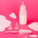 A set for feeding puppies and kittens (a bottle of 60 ml, nipple and ruff)