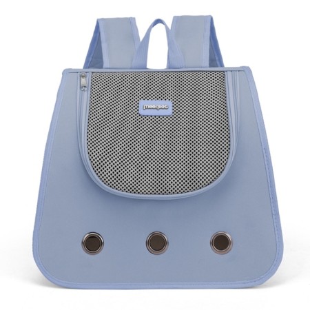 A backpack-carrier for cats and dogs, 35 x 30 x 26 cm, gray-1