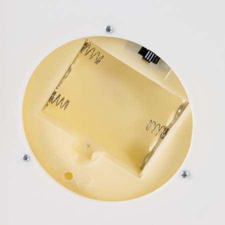 Ночник Свеча LED от батареек 3хААА белый 15,8х15,8х32,5 см RISALUX-8