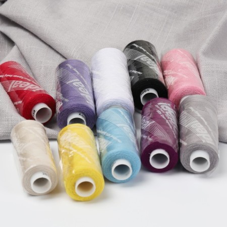 A set of household threads IDEAL 40/2, length 366 m, assorted color, 10 pcs, 4 units-3