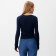 Longsliv Women's Minaku: Casual Collection Dark blue color, river 44