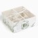 Capcake box, confectionery packaging, 4 cells, “for you”, 16 x 16 x 7.5 cm