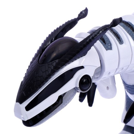 Robot Dinosaur "Tirex" Zhory, programmable, on the control panel, interactive: sound, light, dancing, musical, on the battery-1
