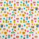 Glossy packaging paper "Balls", 70 × 100 cm, 1 sheet