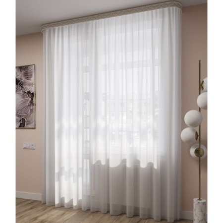 Tulle "Veil Silk", size 500x260 cm, white color