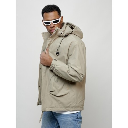 Male spring jacket, size 50, beige color-5