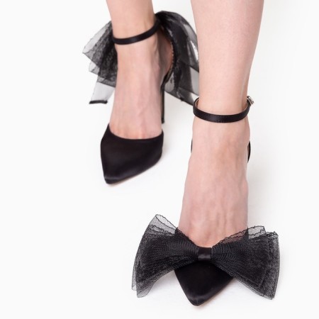 Women's shoes, black color, size 37