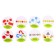 Lacing with cards 60 pcs., 16 developmental tasks, according to the Montessori methodology