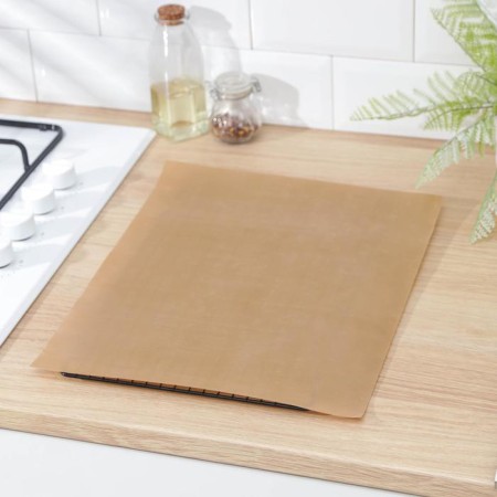 A set of Teflon rugs, reusable, 2 pcs, black color, beige-9