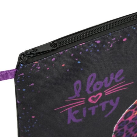 Brauberg A4 notebook folder, 1 compartment, polyester, on a zipper, with a pen, "Leopard", 272170-3