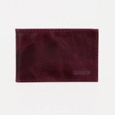 Businessman, 18 cards, plum color