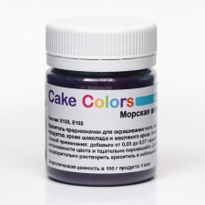 Sea wave, dry water -soluble food dye Cake Colors, 10 g