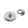 Magnet neodymium Cartage with a loop for a car, d 48 mm, clutch 35 kg